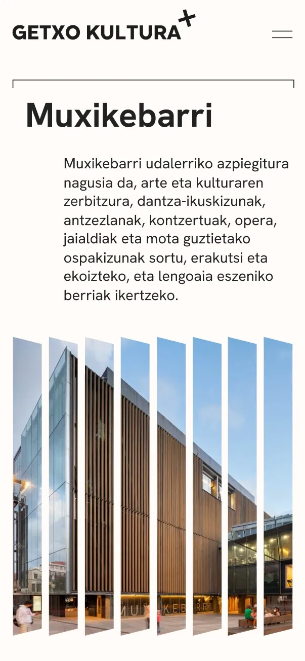 Getxo Kultura mobile