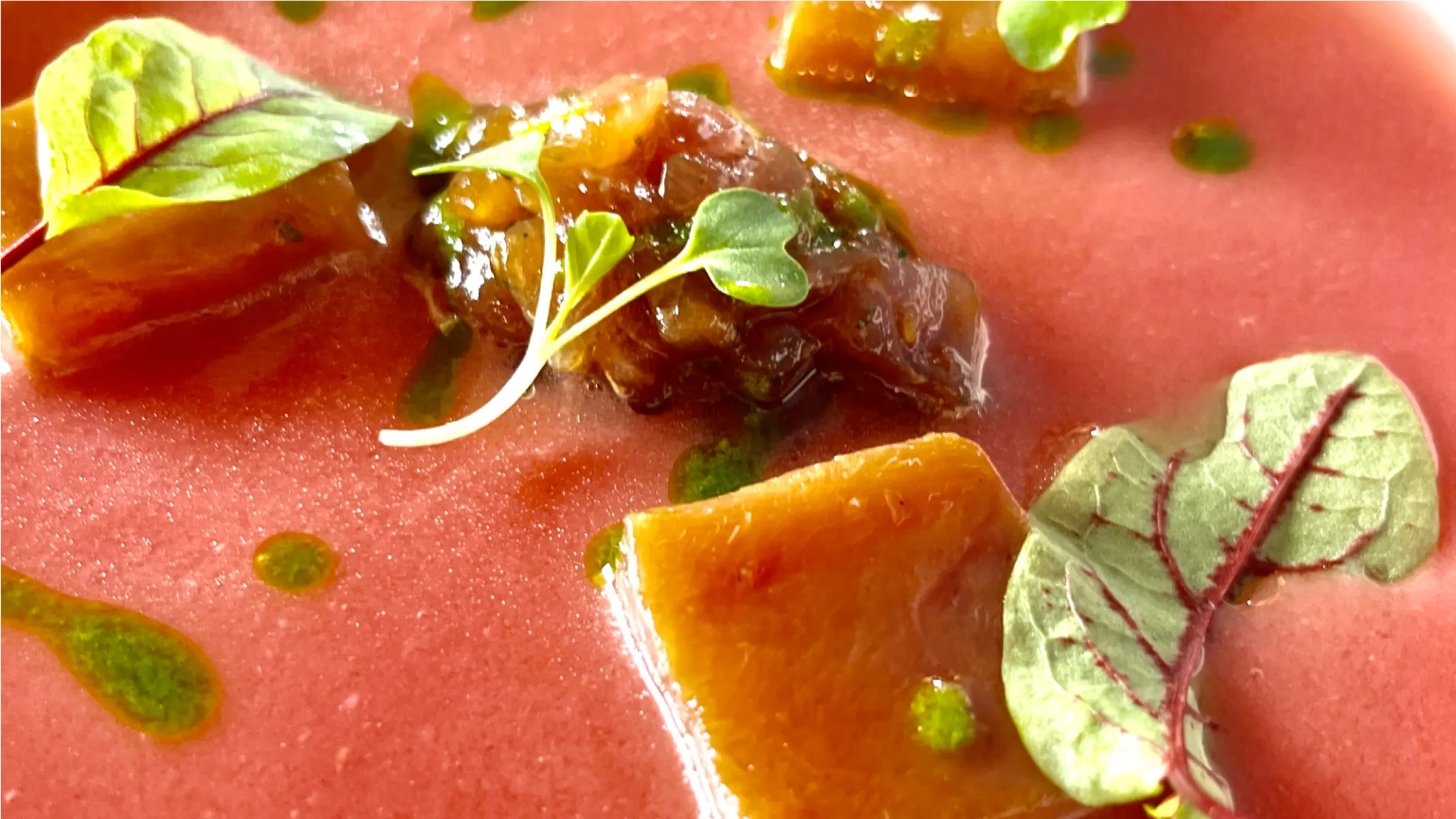 Gazpacho de frutas