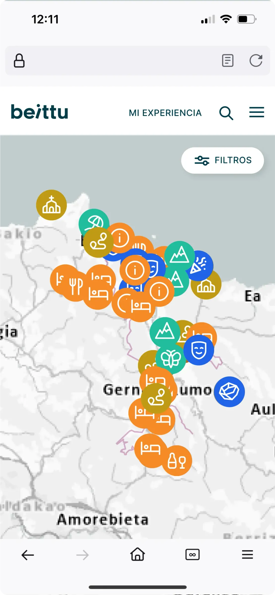 Mapa Beittu