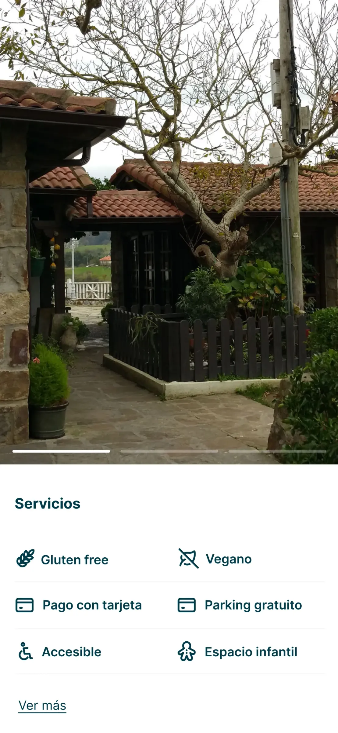 Ficha de un recurso turístico