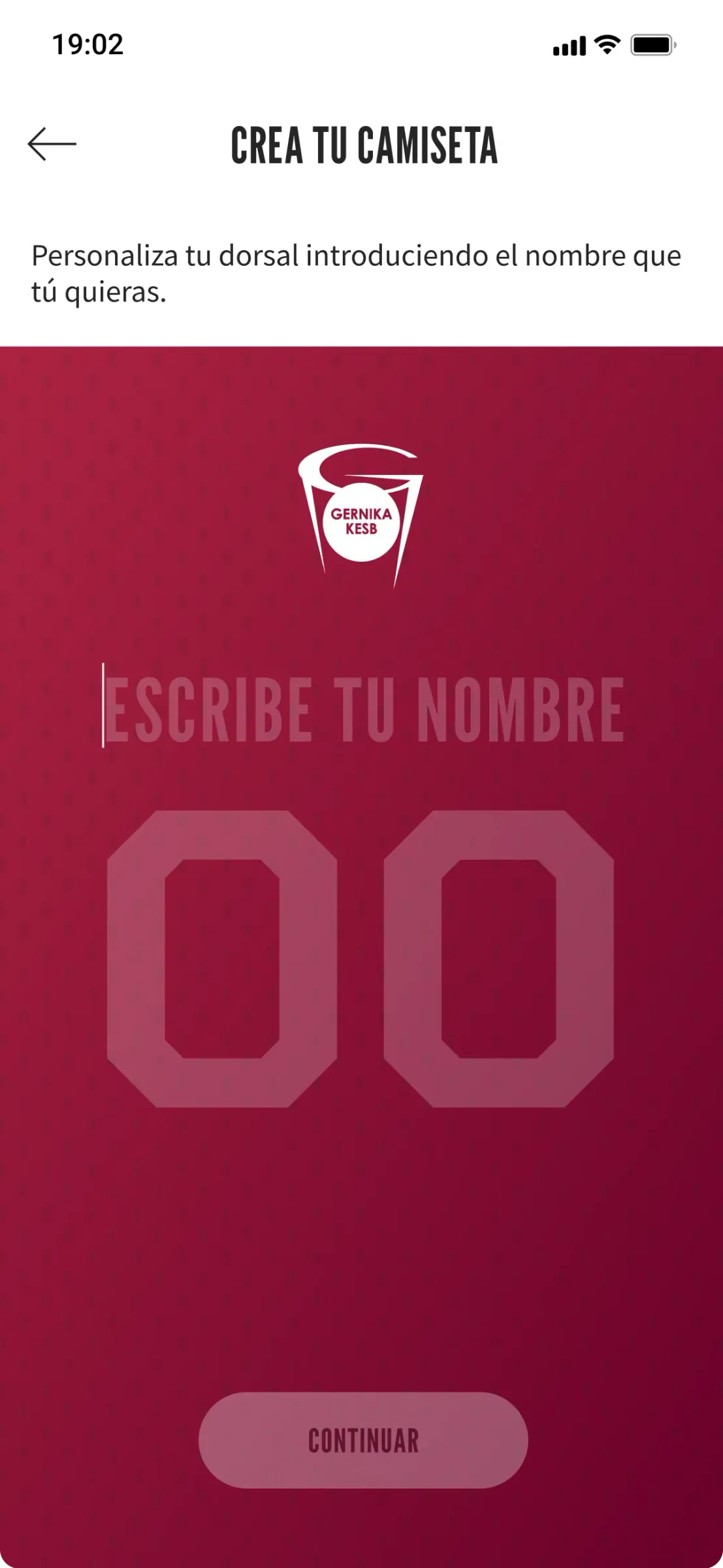 Kirolapp app equipo