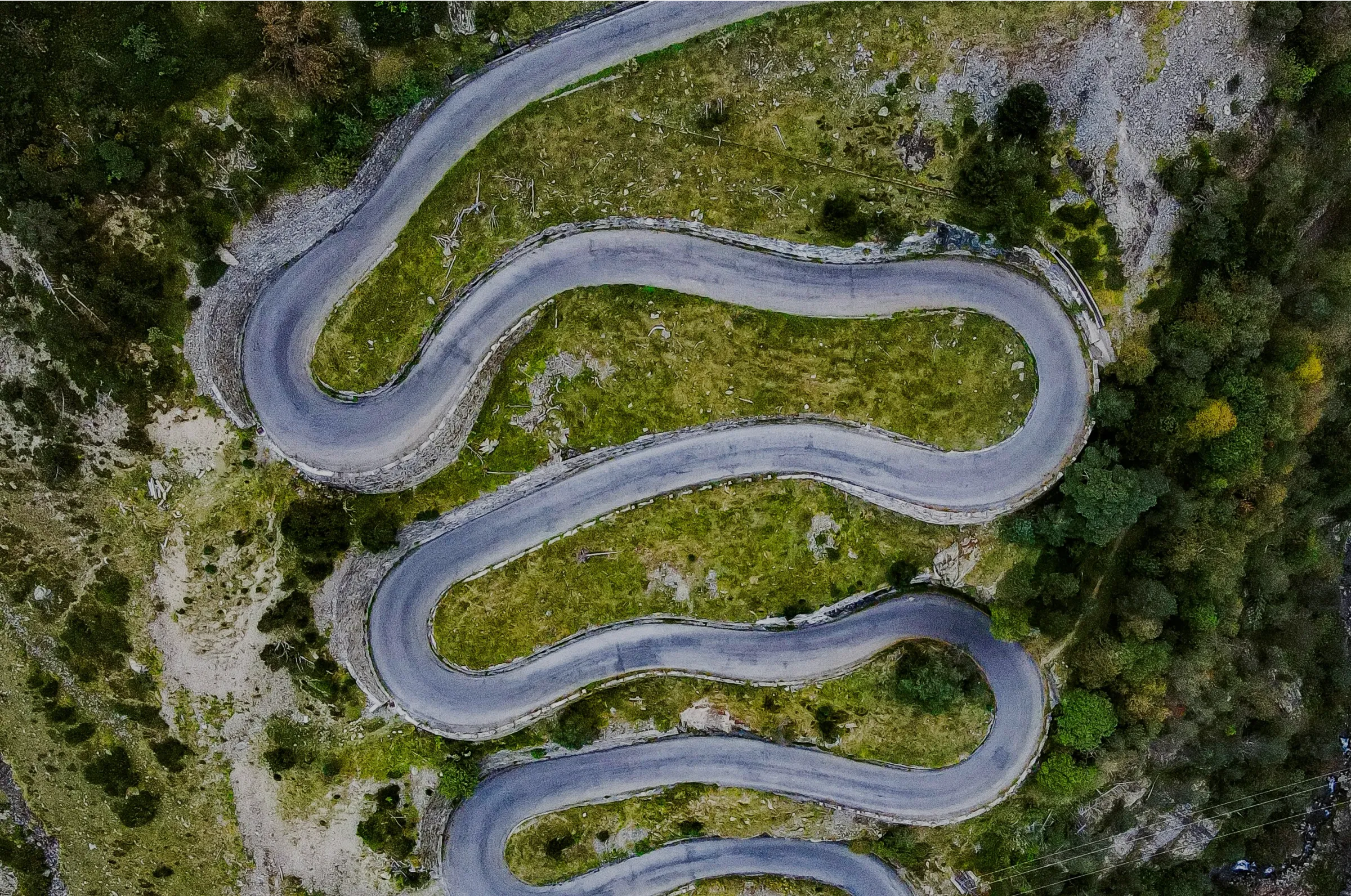 Carretera serpenteante