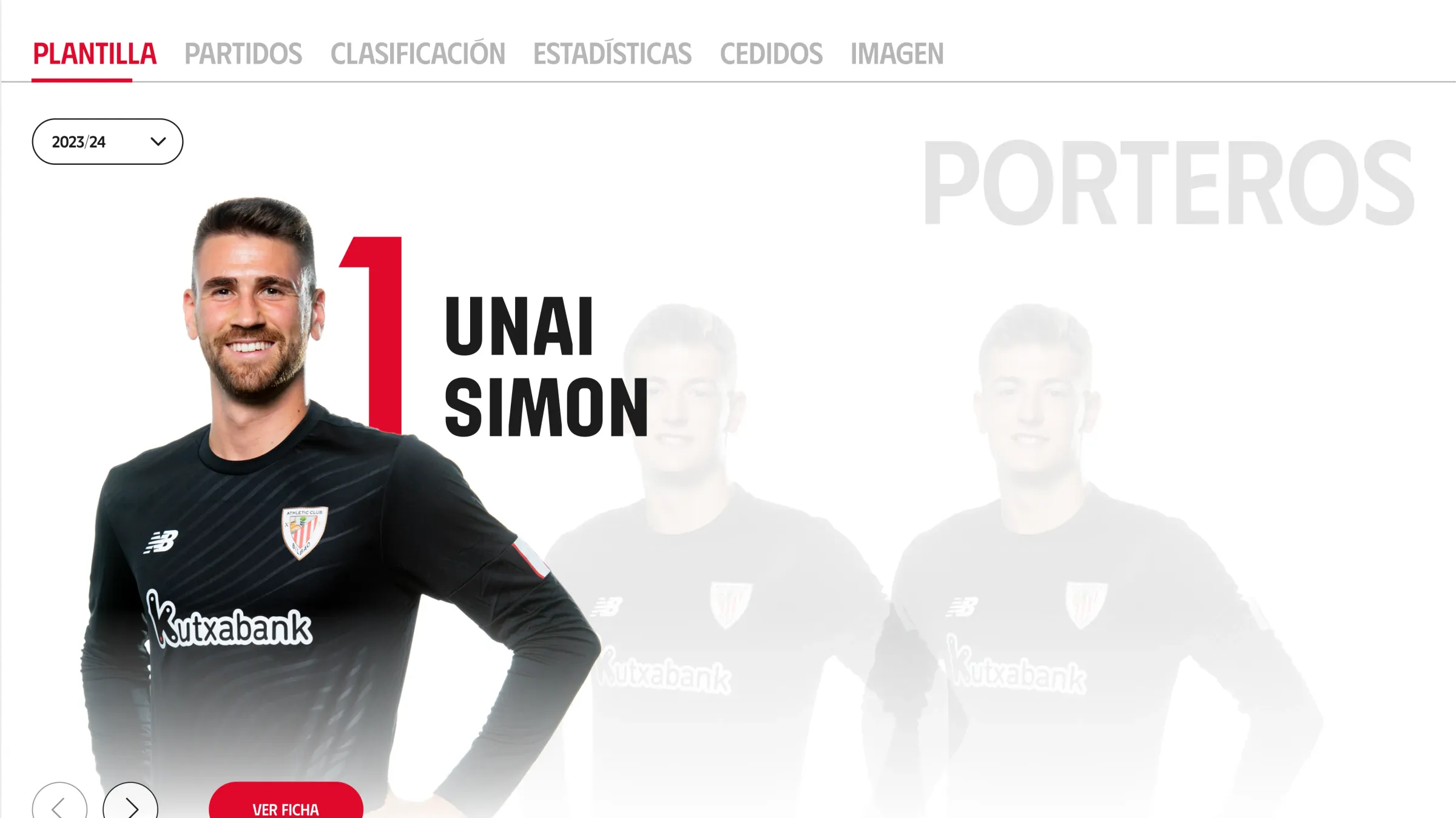 Athletic Club jugadores
