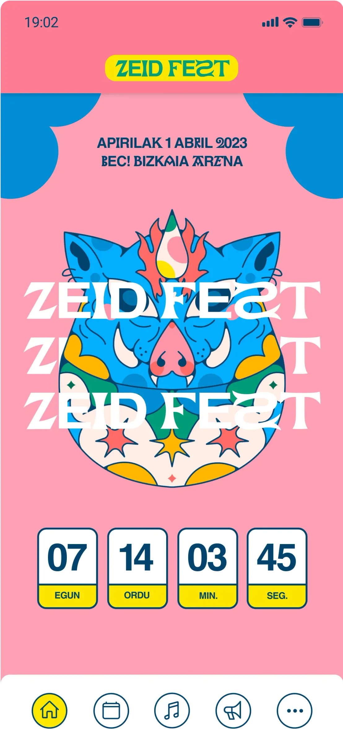 Cuenta atrás Zeid Fest App